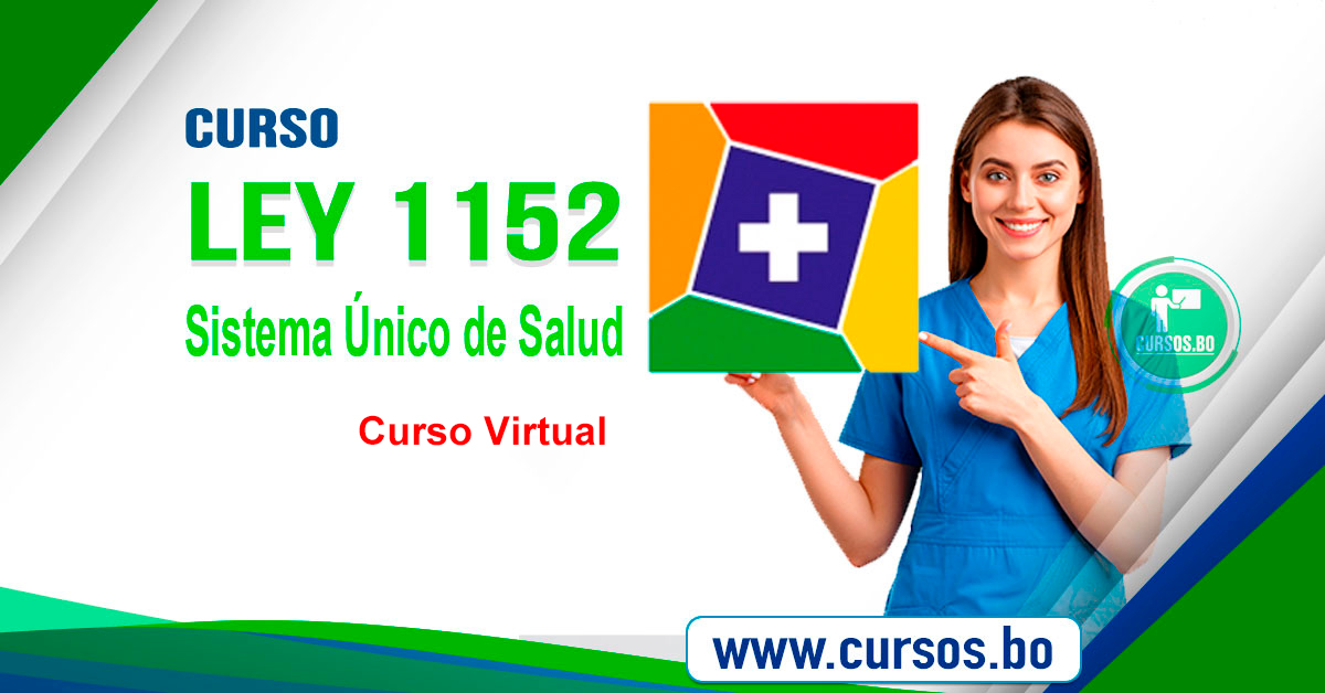 ✅ Curso virtual Ley 1152  Sistema Unico de Salud ✅ (Virtual 24/7)