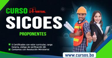 Curso SICOES Empresas Modalidad Virtual