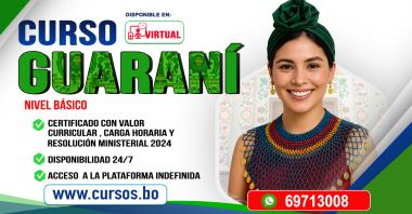 Curso idioma originario GUARANI (Virtual 24/07)