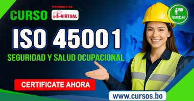 Curso Seguridad Industrial y Salud Ocupacional ISO 45001 Virtual
