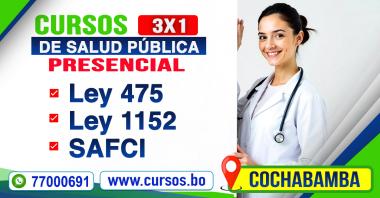 Cursos Ley 475 - Ley 1152 y Politicas SAFCI (Curso Presencial COCHABAMBA)