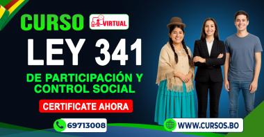 Curso Ley 341 de participación y Control Social